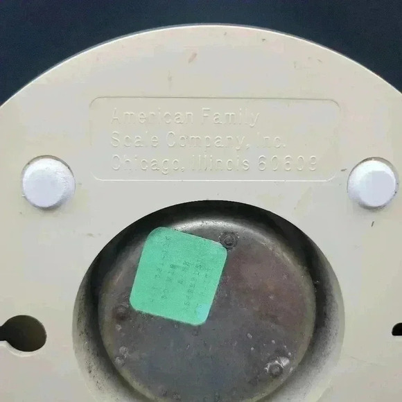 Vintage American Family Scale Company Kitchen Timer 6” Beige 1960s WORKING - Picture 5 of 6